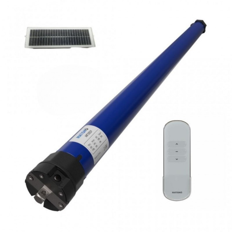 Moteur de volet roulant à télécommande et batterie au lithium AMT35BE - Axe 40 mm