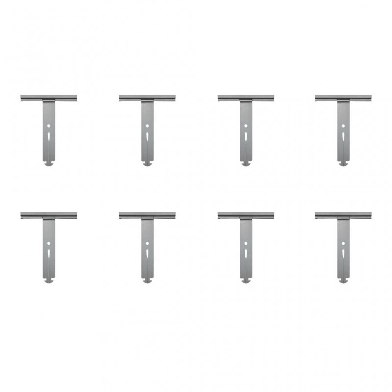 Pack de 8 attaches de tablier pour volets roulants