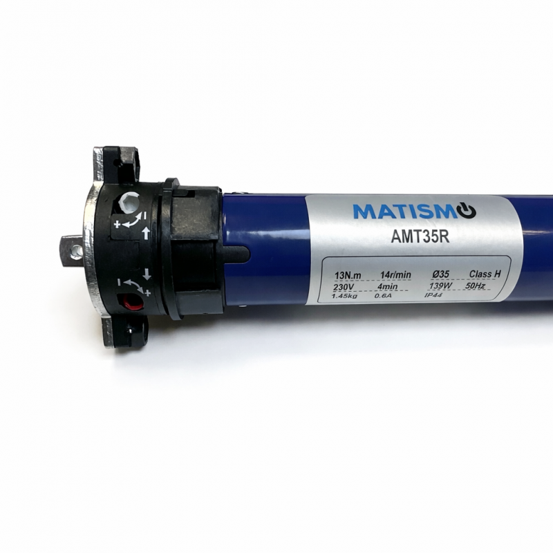 Moteur tubulaire pour volet roulant radio AMT35R - 40 mm