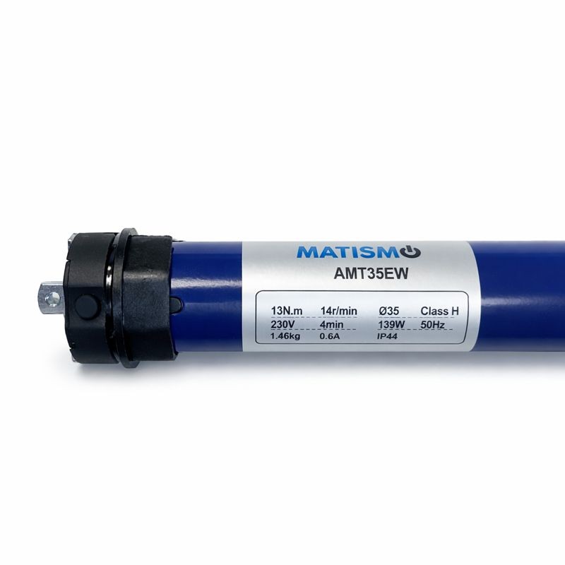 Moteur de volet roulant avec télécommande et WiFi intégré - Compatible Smart Life ou Tuya