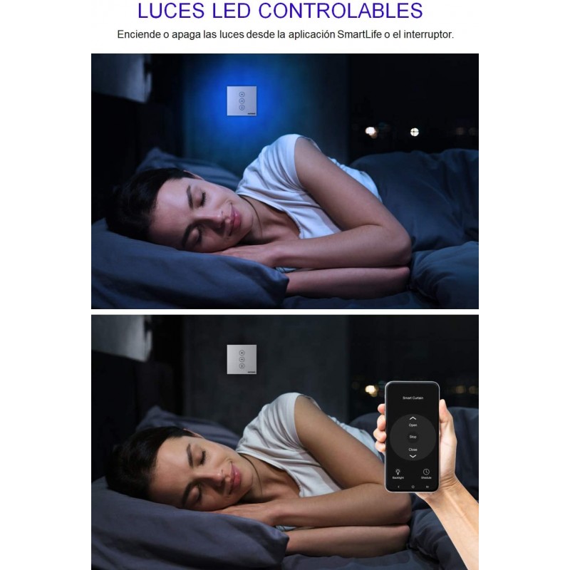 Interrupteur de volet roulant WiFi depuis l'Espagne