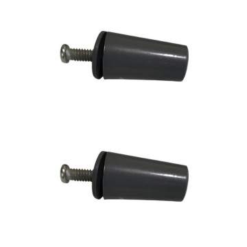 Butée de volet roulant gris RAL 7016 - 2 unités
