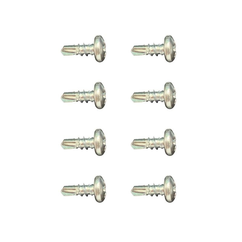 Kit de 8 vis autotaraudeuses pour aluminium