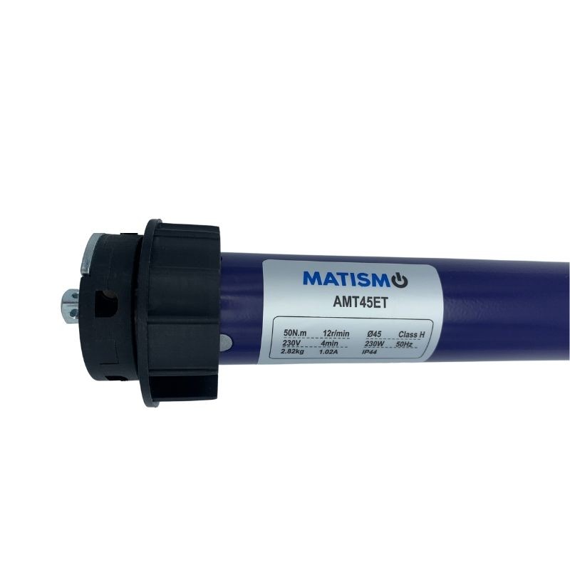 MATISMO AMT45ET Moteur pour store banne avec télécommande et fins de course électroniques