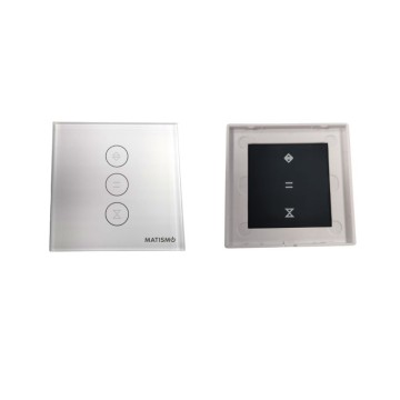 Remplacement écran en verre d'interrupteur de volet roulant WiFi