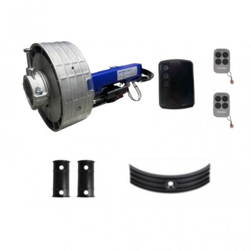 Kit moteur pour porte de local MATISMO AME-175 - Pour portes jusqu'à 200 kg, avec centrale et deux télécommandes