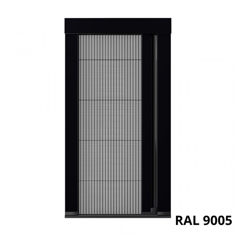 Moustiquaire plissée en aluminium entièrement sur mesure