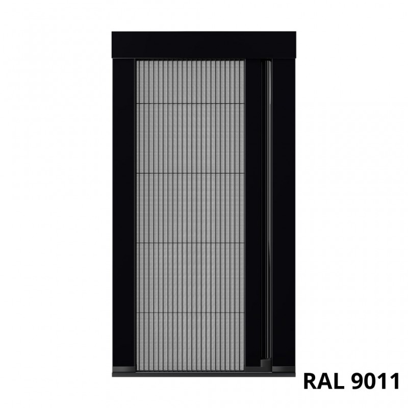 Moustiquaire plissée en aluminium entièrement sur mesure