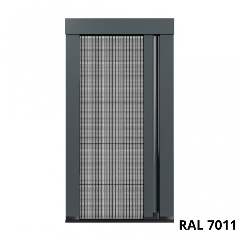 Moustiquaire plissée en aluminium entièrement sur mesure