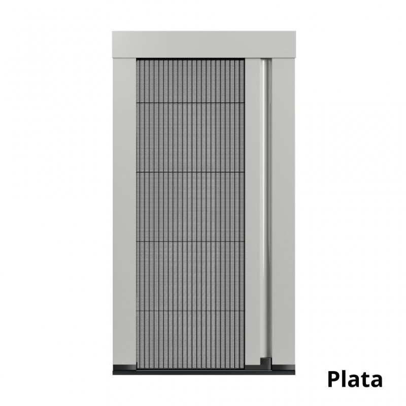 Moustiquaire plissée en aluminium entièrement sur mesure