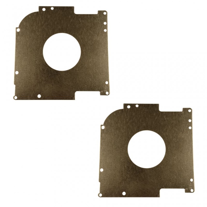 Jeu de plaques de retenue 13,7