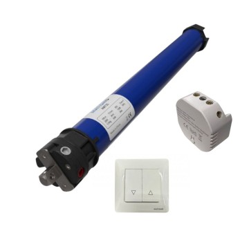 Kit moteur de volet roulant AMT35 avec module WiFi et interrupteur